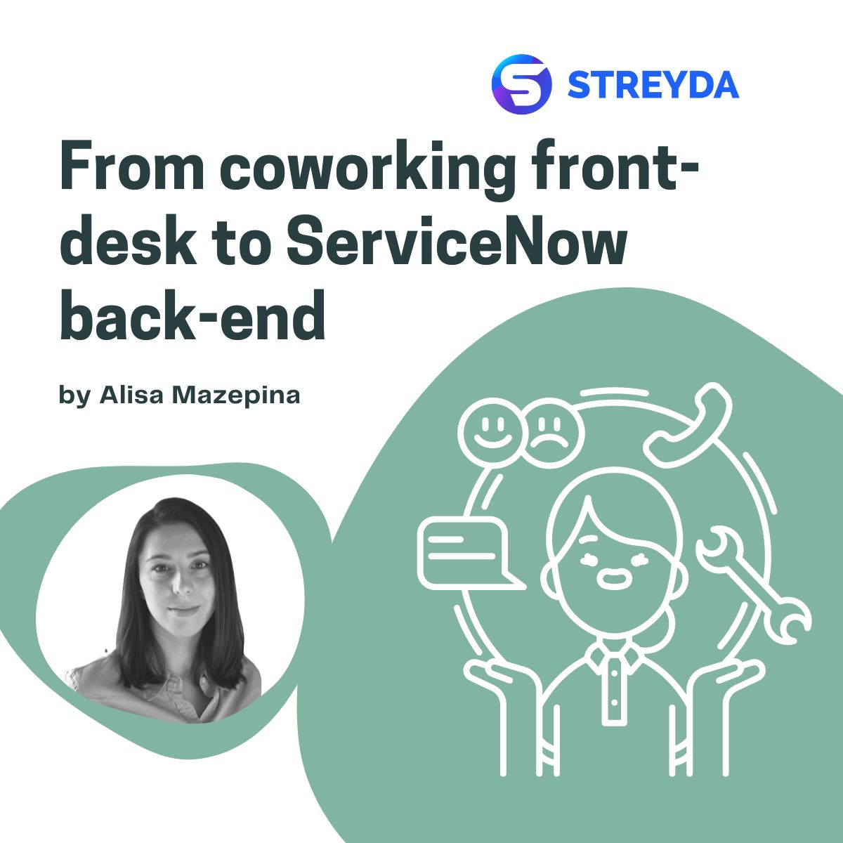 From coworking front-desk to ServiceNow back-end